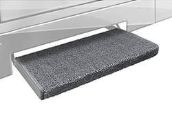 Picture of Prest-O-Fit 2-1053 Jumbo Wraparound Plus RV Step Rug Stone Gray 23"