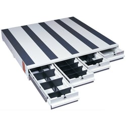 Picture of Weatherguard 3183 Itemizer Drawer Unit 48.88" 4-Drawer Lateral Organizer