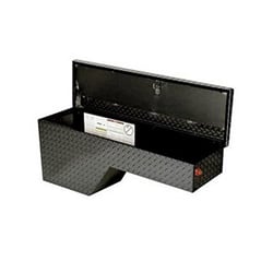 Picture of Weatherguard 172501 Aluminum Pork Chop Wheel Well Tool Box Driver Side