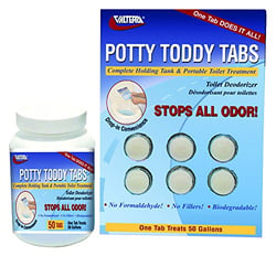 Picture of Valterra Q5004 Potty Toddy Tab RV Holding Tank Treatment - 50 Tablets