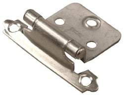 Picture of RV Designer H238 Self-Closing Cabinet Hinge Nickel Finish 2-Pack