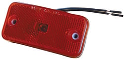 Picture of RV Designer E395 Red Fleetwood Style Clearance Light