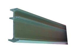 Picture of JR Products 80251 Type B Aluminum Curtain Track 96 Inch Silver