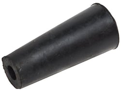 Picture of RV Designer E227 2.25" Black Rubber Door Bumper