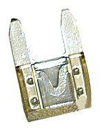 Picture of Camco 65151 25 Amp Mini Blade Fuse Clear 2-Pack