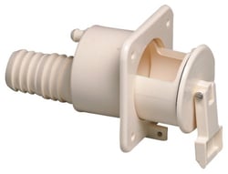 Picture of Valterra R920 Ivory Telescoping Flush Mount Water Fill for RV Fresh Water Systems