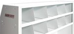 Picture of Weatherguard 8401301 EZ-Cube Bin Divider Set - 8 Pack White Steel