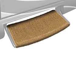 Picture of Prest-O-Fit 2-0202 Wraparound Radius RV Step Rug Harvest Gold 22 In.