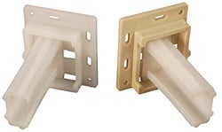 Picture of RV Designer H306 Small C-Shaped Drawer Slide Socket Set White