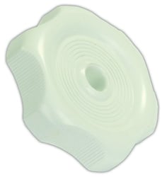Picture of JR Race Car 20335 White Window Knob for RV Window and Vent Operators
