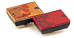 Picture of Optronics MC-36RS Red Clearance Marker Light Stud Mount 2-3/4" x 2-1/8"