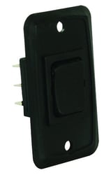 Picture of JR Race Car 12825 DPDT Momentary-On/Off/Momentary-On Rocker Switch Black