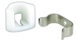 Picture of JR Products 70215 Nylon Friction Catch with Metal Clip - 2 Pack