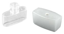 Picture of RV Designer A300 Mini-Blind Rail End Caps 2-Pack