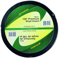 Picture of JR Race Car 10111 Premium Vinyl Insert 100 Foot Black Screw Cover Trim