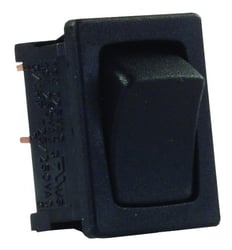 Picture of JR Race Car 12785 Mini 12V SPST Rocker Switch Black