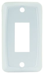 Picture of JR Products 12845 White Single Switch Face Plate for RV