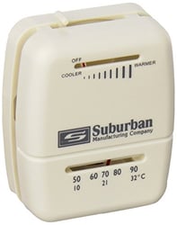 Picture of Suburban Mfg 161154 Single Stage Wall Thermostat for RV Furnace
