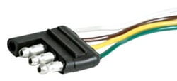 Picture of Camco 64841 4-Way Flat Male Wishbone Trailer Wiring Harness 24 Inch