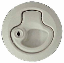 Picture of Teak Isle 29201 Flush Slam Latch Locking White Marine Grade