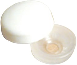 Picture of RV Designer H601 White Plastic Screw Covers