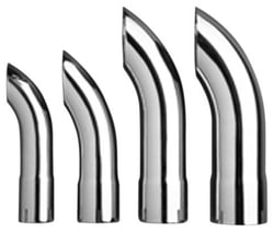 Picture of AP CTD2000 Chrome Exhaust Turn-Down 2 Inch