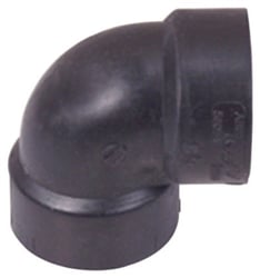 Picture of Lasalle Bristol 632203 3" ABS Vent Elbow 90 Degree 1/4 Bend