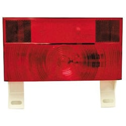 Picture of Peterson Fluid V2591325 Replacement Lens for Trailer Light - Rectangular Red/Clear
