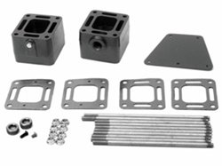 Picture of Quicksilver 93320A15 3-Inch Exhaust Riser Spacer Kit for MerCruiser V6 & V8