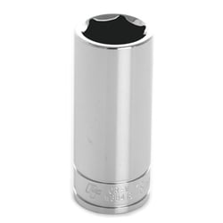 Picture of Performance Tool W38418 3/8" Drive 6-Point Deep Socket 18mm