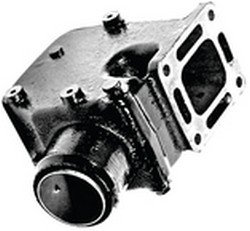 Picture of Quicksilver 14478T01 Intermediate Exhaust Elbow for MerCruiser V6/V8