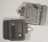 Picture of Fastec 43610-00 Flush Mount RV Travel Trailer Entry Door Lock Chrome with Deadbolt