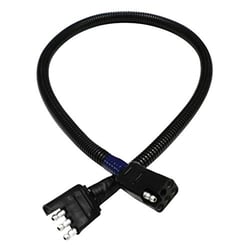 Picture of RV Pigtails 30020 4-Way Flat to 6-Way Square Trailer Wiring Adapter for Starcraft