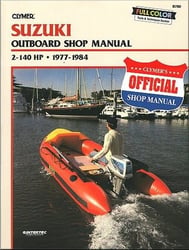Picture of Clymer B780 Repair Manual for Suzuki Outboard Motors 2-140 HP 1977-1984
