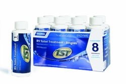 Picture of Camco 41501 TST Blue Enzyme RV Toilet Treatment - 8 Pack of 4 oz Bottles