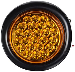 Picture of Buyers SL40AR 4" Round Amber LED Strobe Light