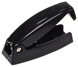 Picture of RV Designer E210 Black Rounded Baggage Door Catch (2-Pack)