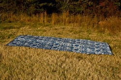 Picture of Camco 42841 Reversible Outdoor RV Mat 8' x 16' Blue Swirl