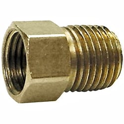 Picture of Marshall Excelsior Co. ME2132 RV LP Gas Adapter 1/4" Female Inverted Flare x 1/4" Male NPT