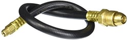 Picture of Marshall Excelsior Co. MER401-20 Propane Hose 1/4" I.D. 20" Length with POL and Inverted Flare