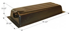 Picture of Icon 01602 21-Gallon RV Waste Holding Tank with Left End Drain HT710ED