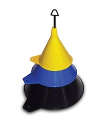 Picture of WirthCo 32835 Funnel King Economy Funnel 3-Pack Multi-Size Set