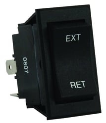 Picture of JR Race Car 13635 Momentary On/Off/On Rocker Switch for RV Jacks