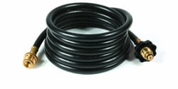 Picture of Camco 59833 12' BBQ Adapter Hose POL to 1"-20 Male Throwaway Cylinder Thread