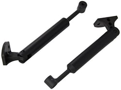 Picture of RV Designer H277 Spring-Loaded Cabinet Door Support Strut 6-1/4 Inch Black (2 Pack)