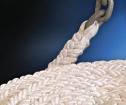 Picture of Lewmar HM15H300PX Anchor Rode 15' 5/16" G4 Chain 300' 5/8" Nylon Rope