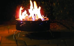 Picture of Camco 58041 Portable Propane Campfire with Ceramic Logs 14.5 Inch