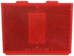 Picture of Optronics AL-17RB LED Trailer Light Replacement Lens Red