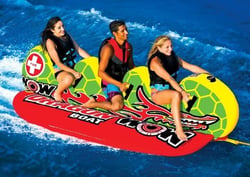 Picture of WOW Sports 13-1060 Dragon Boat 3 Rider Inflatable Towable Tube
