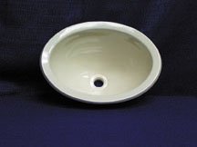 Picture of Lasalle Bristol 16156PP Oval RV Sink 10x13 Ivory ABS